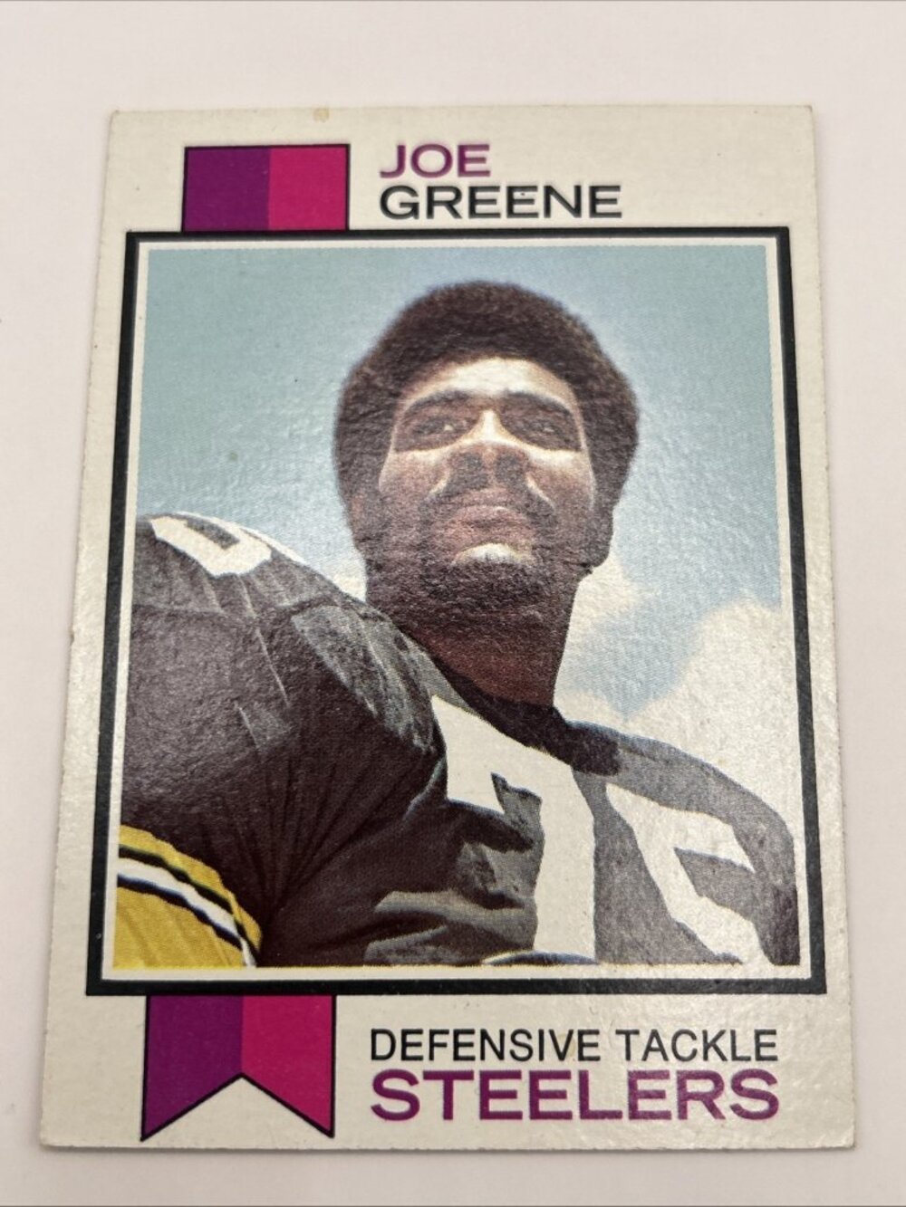 1973 Topps - Joe Greene #280 - Football Card - Pittsburgh Steelers - DT
